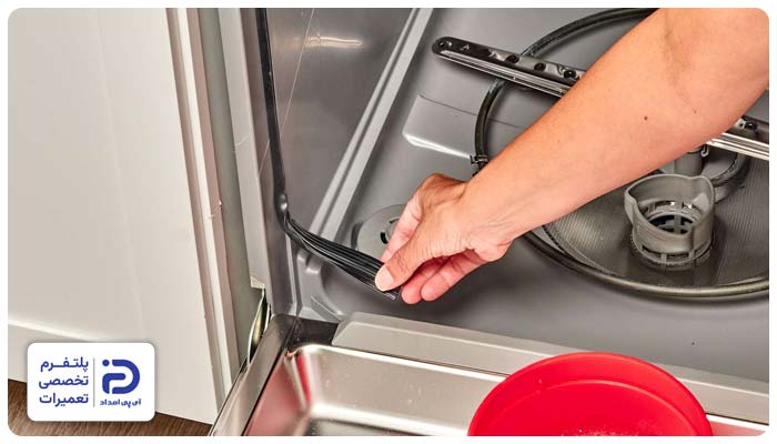 علت خراب شدن لاستیک ماشین ظرفشویی