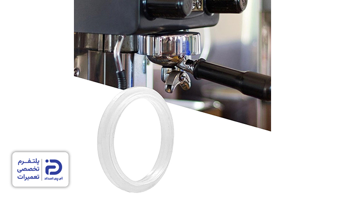 خرابی نازل بخار اسپرسوساز به دلیل خرابی شیلینگ