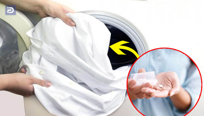 برای شست و شوی لباس های روشن از قرص لباسشویی استفاده کنید