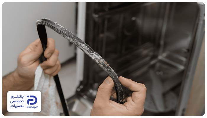 زمان تعویض لاستیک درب ظرفشویی