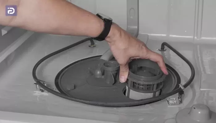 نحوه تعویض فیلتر ماشین ظرفشویی