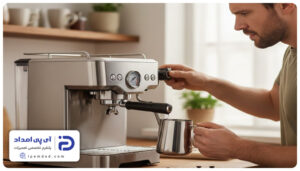 علت کار نکردن نازل بخار اسپرسوساز