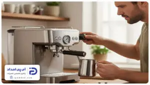 علت کار نکردن نازل بخار اسپرسوساز