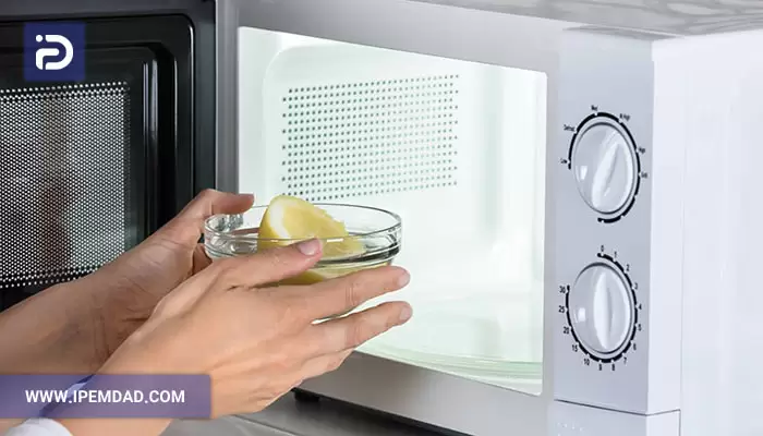 از بین بردن بوی بد ماکروفر