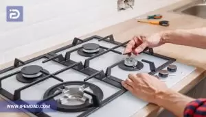 علت روشن نماندن شعله اجاق گاز