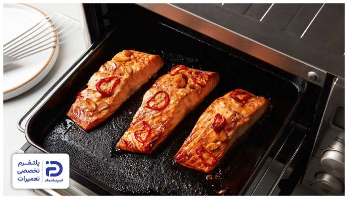 نحوه گرم کردن غذا در توستر