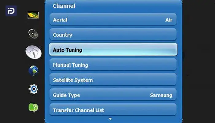 کانا‌‌ل‌یابی تلویزیون به روش جستجوی خودکار