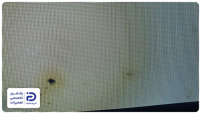 سوختگی پیکسل ها یکی از علت کم نور شدن تلویزیون 