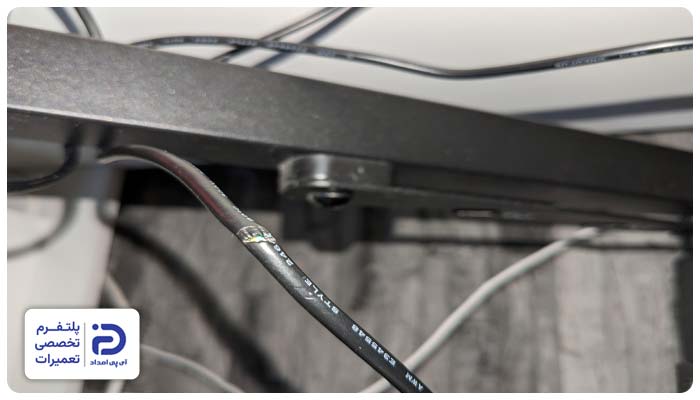 خرابی اتصالات دلیل برعکس شدن صفحه تلویزیون