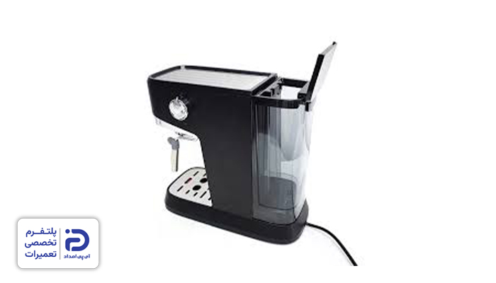 نبودن آب در مخزن از علل صدا دادن دستگاه اسپرسوساز