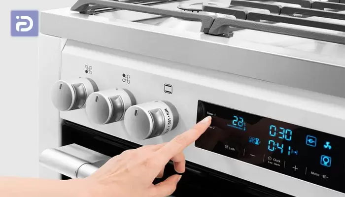 تنظیمات زمان فر اجاق گاز