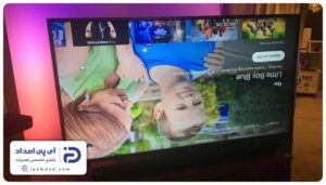 چرا تصویر تلویزیون برعکس شده