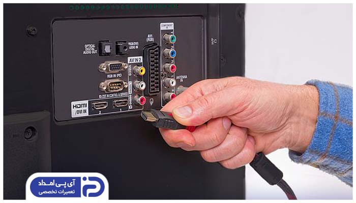 استفاده از کابل HDMI تلویزیون با کیفیت بالا