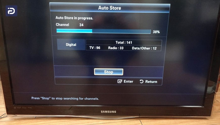 نحوه تنظیم کانال تلویزیون سامسونگ