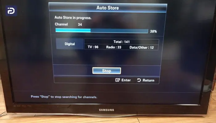 نحوه تنظیم کانال تلویزیون سامسونگ