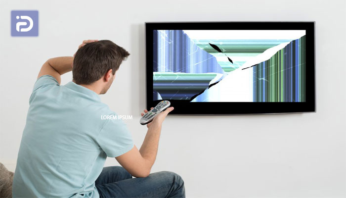ایجاد خطوط افقی روی تصویر تلویزیون