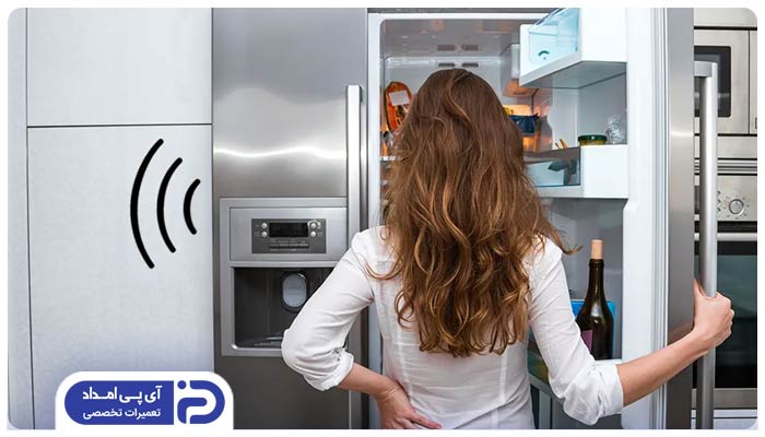 باز گذاشتن درب یخچال 