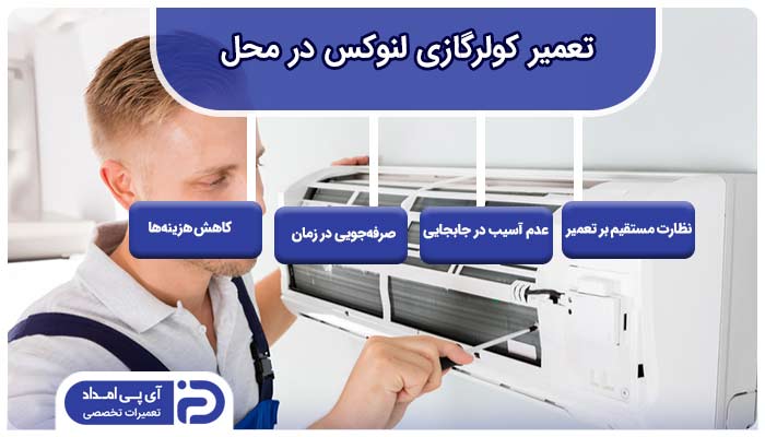 تعمیر کولرگازی لنوکس در محل