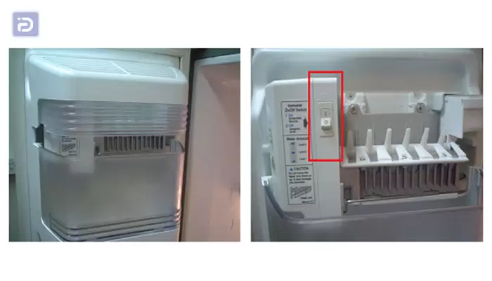 Activation of LG refrigerator ice maker