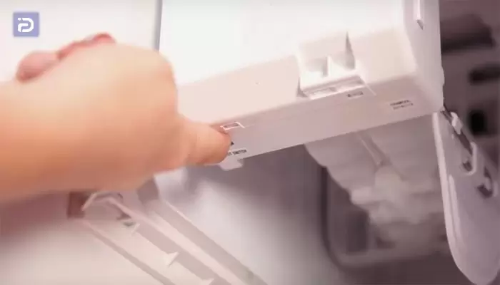 ریست یخ ساز یخچال سامسونگ