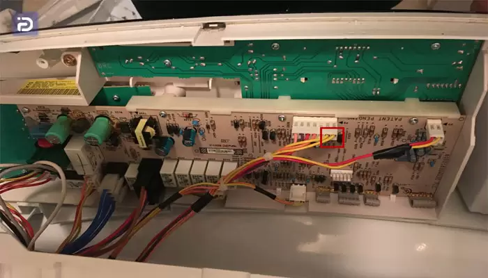 عیب یابی قطعات برد ماشین لباسشویی اسنوا