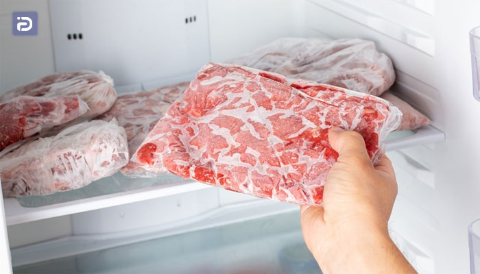 مدت زمان نگهداری گوشت در یخچال فریزر