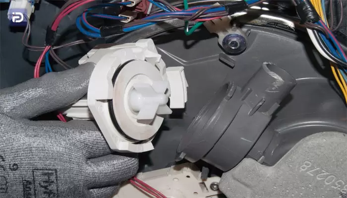 تست پمپ تخلیه ماشین لباسشویی