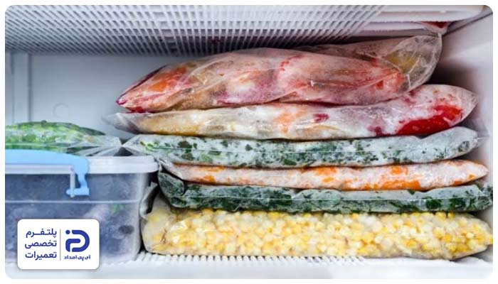 یخ زدن مواد غذایی در یخچال هاردستون