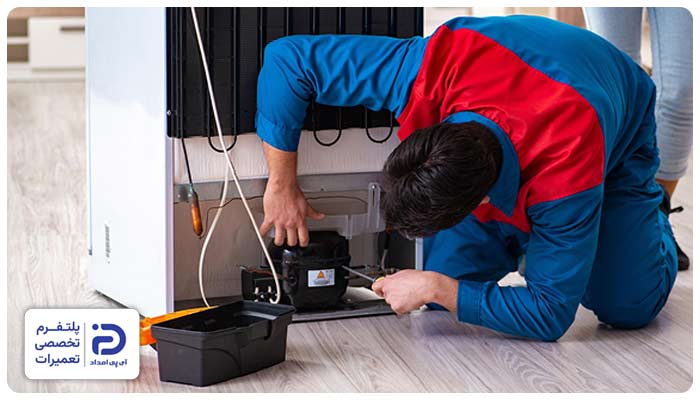 تعمیر یا تعویض کمپرسور یخچال وست پوینت