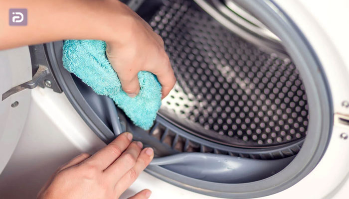 تمیز کردن لاستیک های داخلی ماشین لباسشویی فریدولین