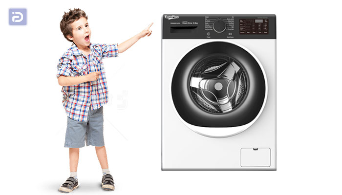 آیا ماشین لباسشویی یوروپلاس قفل کودک دارد؟