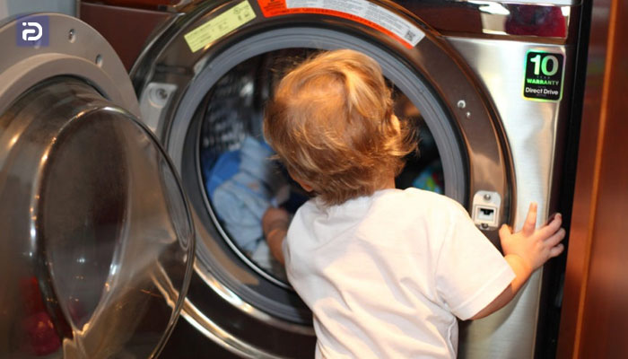 آیا ماشین لباسشویی ایوولی قفل کودک دارد؟