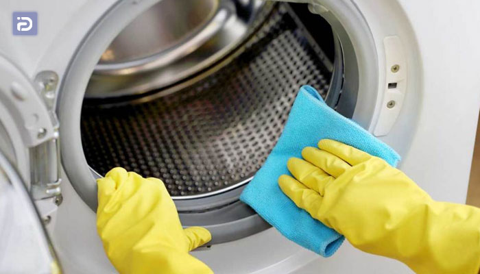روش تمیز کردن محفظه داخلی ماشین لباسشویی صنام