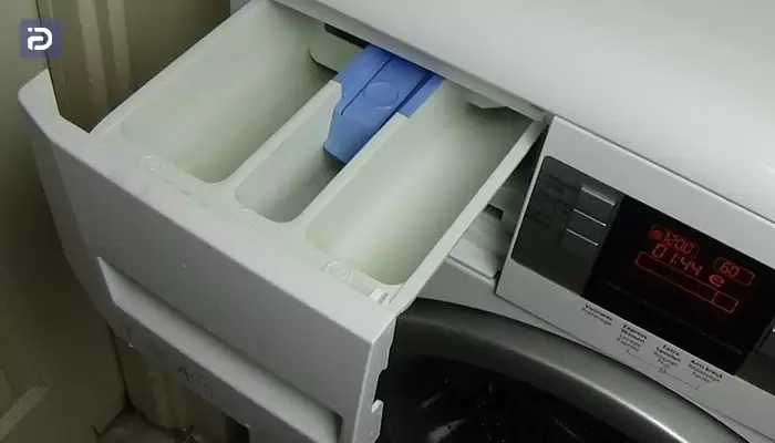 در آوردن و تمیز کردن جاپودری ماشین لباسشویی یوروپلاس