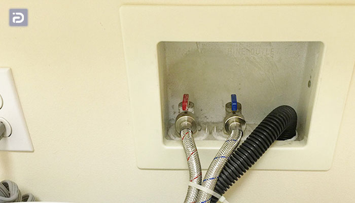 اتصالات شیر ورودی ماشین لباسشویی صنام