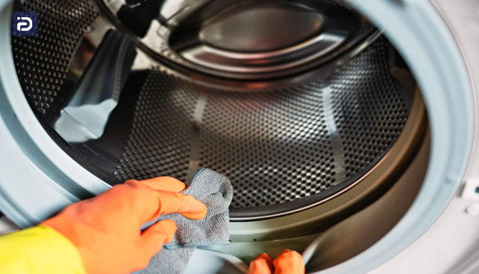 بهترین راه تمیز کردن محفظه داخلی ماشین لباسشویی سانی