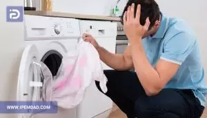 علت قاطی شدن رنگ لباس در لباسشویی
