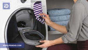 شستن جوراب در لباسشویی