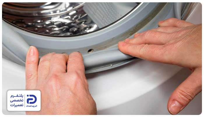 تعویض لاستیک درب لباسشویی وست پوینت