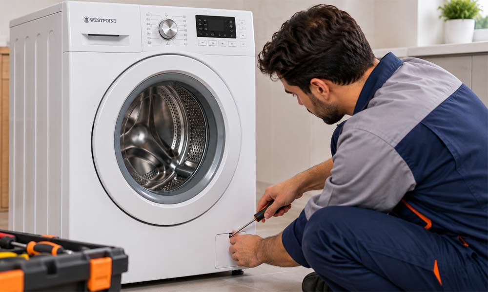 تعمیر ماشین لباسشویی وست پوینت