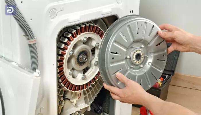 بررسی استاتور و روتور ماشین لباسشویی