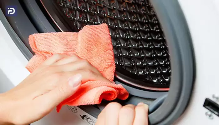 تمیز کردن لاستیک درب ماشین لباسشویی تکنو