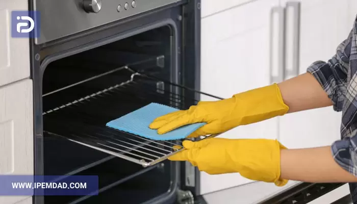 تمیز کردن فر اجاق گاز با مواد طبیعی