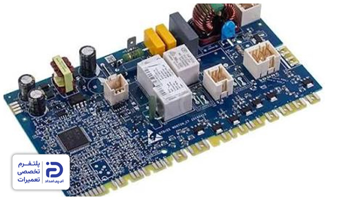 خرابی برد علت ارور e60 لباسشویی آاگ