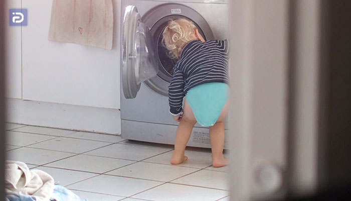 آیا ماشین لباسشویی هات پوینت قفل کودک دارد؟