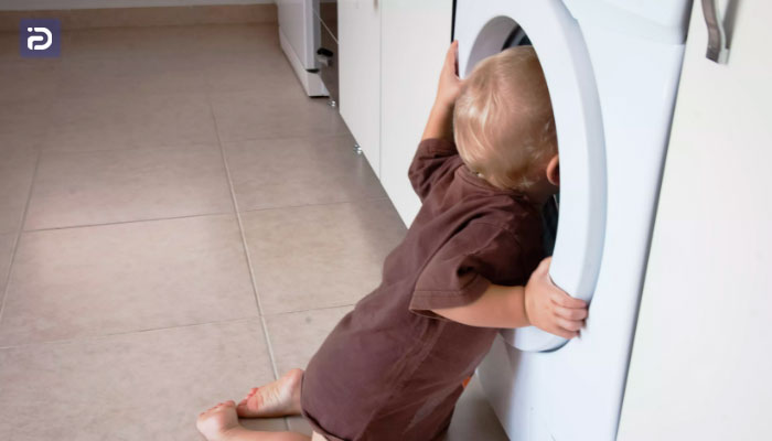 آیا ماشین لباسشویی مابه قفل کودک دارد؟
