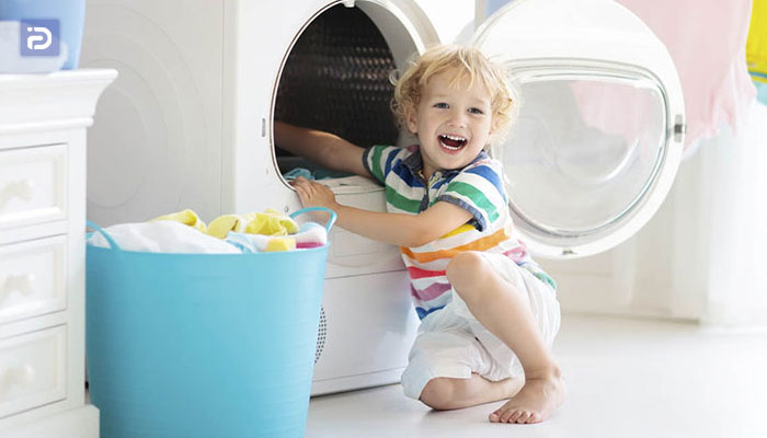 آیا ماشین لباسشویی وستل قفل کودک دارد؟ 
