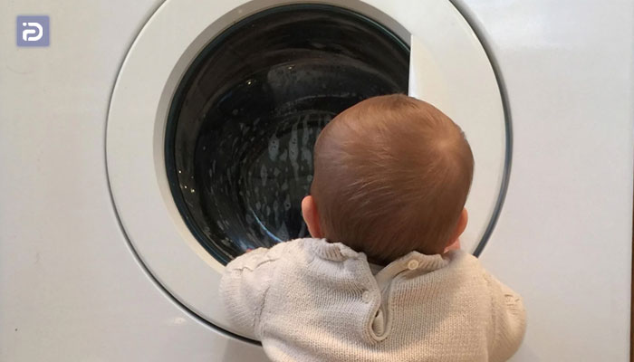 چگونه قفل کودک ماشین لباسشویی هاردستون فعال کنیم؟