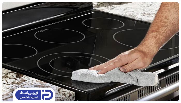 نحوه تمیز کردن گاز شیشه ای