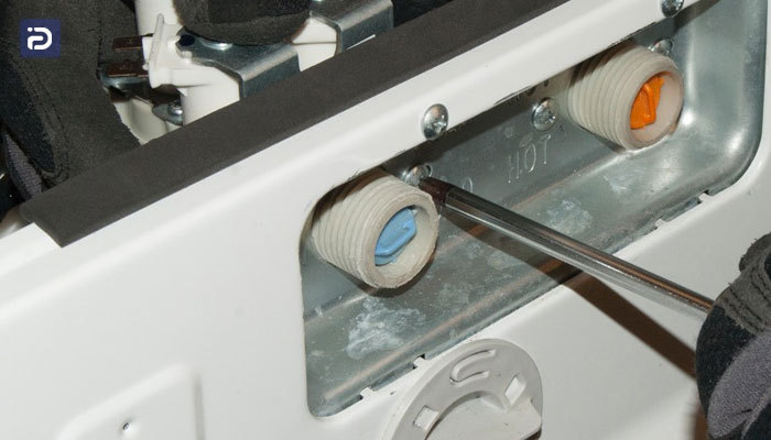 اتصالات شیر ورودی ماشین لباسشویی کرال 